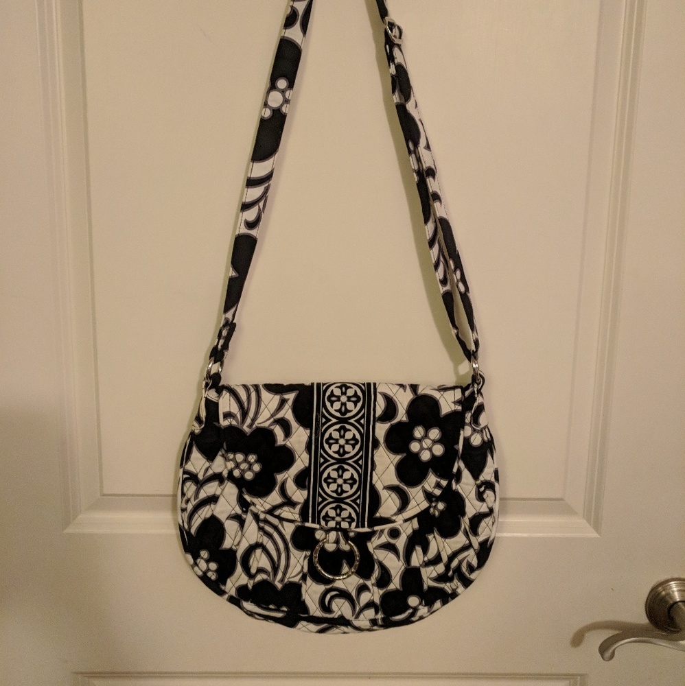 Vera Bradley night and day cross body saddle up